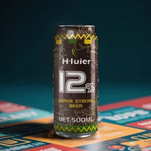 Custom 200ml 250ml 330ml 500ml Sleek Empty Printed Aluminum Beverage Can for Beer Soda Cola Cocktails and Energy Drinks