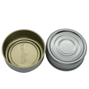 Custom 3.5g Sealed Empty Metal Tin Can Container Can