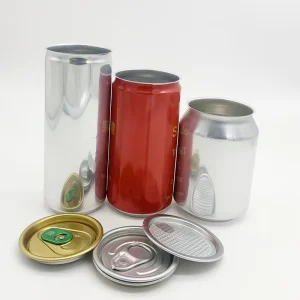 Custom 355ml Sleek Slim Stubby Aluminum Cans Beverage Cans Metal Aluminum Bottle
