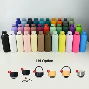 Custom 500ml Insulated Vacuum Metal Flask Drink Thermo Sport Bottle Stainless Steel Waterbottle Copper Water Bottle
