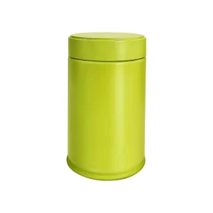 Custom 73mm*120mm Matte Tea Matcha Tinplate Can Airtight Food Grade with Screw Cap