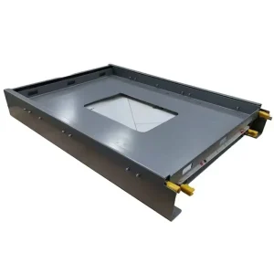 Custom Aluminum Fabrication Parts Sheet Metal Laser Cutting Bending Stamping with Oxide Surface Treatment