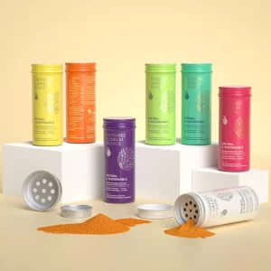 Custom Aluminum Shake Tin Can Aluminum Container Jar Metal Jar for Powder Pepper Spices Food Grade Seasoning Cans