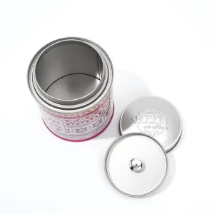 Custom Bear-Shaped Metal Tin Box for Cookies and Candy