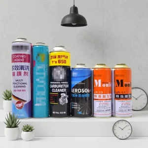 Custom Brand Empty Refillable Aerosol Cans for Car Paint Spray Tinplate Coated Metal Packing Made in Guangdong