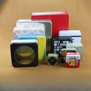 Custom CR Child-Proof Tin Press-and-Twist Metal Container Child-Resistant Medicine Packaging Child-Lock Can
