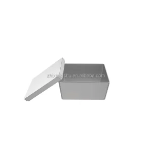 Custom Color Rectangle Tin Metal Box for Chinese Tea, Food, Cookies, and Gift Packaging
