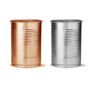 Custom Copper and Silver Color Metal Beer Mug for Cocktails, Bars and Pubs