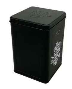 Custom Design Metal Cube Tin Box for Tea Coffee Square Tin Container China Manufacturer