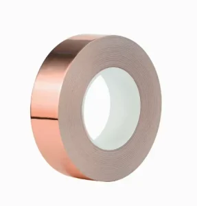 Custom Die-Cut Copper Foil Shielding Tape High Conductivity Anti-EMI Tape for New Energy Vehicle Battery