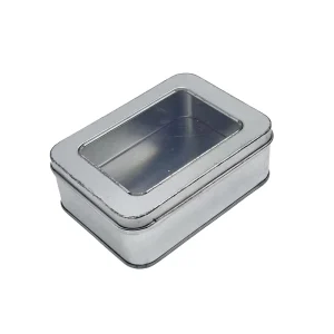 Custom Eco-Friendly Tinplate Metal Tin Box with Glossy Lamination for Chocolate Cookies Candy Gift Packaging
