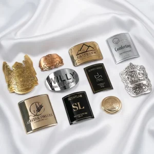 Custom Embossed 3D Metal Foil Labels for Perfume Bottles