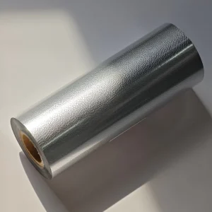 Custom Emeteq Brand Metallic Silver Foil Hot Foil Transfer Film High Gloss Holographic Lamination Film Made in China