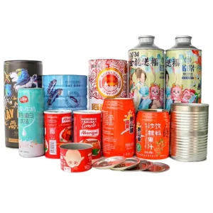 Custom Food Grade 145ml, 280ml, 310ml, and 960ml Tinplate Beverage Can with Lid