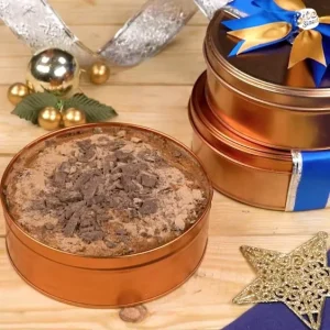 Custom Food-Grade Airtight Metal Tin Box for Cookies, Cake and Biscuits
