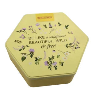Custom Food-Grade Hexagonal Tin Can for Candy, Biscuits, and Chocolate Packaging