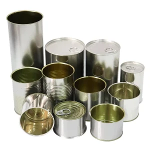 Custom Food Grade Metal Matcha Tea Tin Can with Self-Sealing Lid