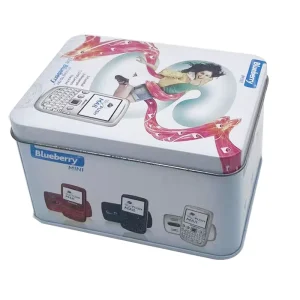 Custom Food Grade Rectangle Tin Can Metal Packaging Box for Food Jewelry and Gifts