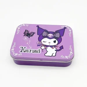 Custom Food-Grade Rectangular Hinged Metal Tin for Chocolate, Candy, and Gift Packaging