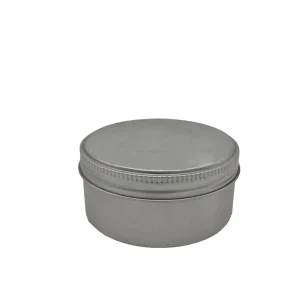 Custom Food Grade Round Tinplate Cans with Recycled Materials Embossed Design for Chocolate Cake and Sugar Storage
