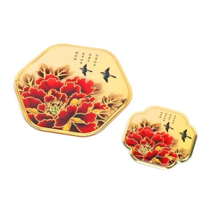Custom Furniture Aluminum Nameplate 3D Embossed Stamping Metal Label Luxury Decor for Sofa Cabinet Wardrobe Brand Decoration