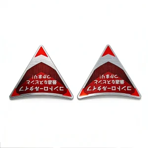 Custom Heat-Resistant Waterproof Metal Matte Silver Foil Self-Adhesive Oblong Octagonal Stickers for Candle Craft Projects