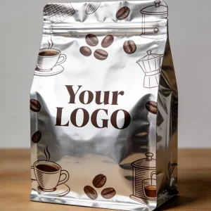 Custom High-Barrier 650g Aluminum Foil Metal-Free Coffee Bag