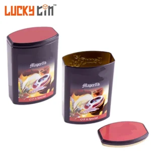 Custom Irregular-Shape Tinplate Tea Storage Tin