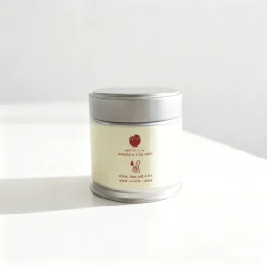 Custom Label Food Grade Airtight Pull-Ring Sealed Tinplate Can for Tea Matcha Spice 30g 40g