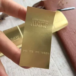 Custom Logo Gold Foil Stickers, Metallic Adhesive Labels for Jewelry Boxes and Packaging
