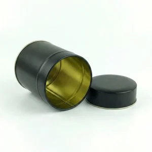 Custom Logo Matcha Tin 50g 80g Tinplate Tea Canister 63*78mm Screw Cap Silk Screen Printing Laser Engraving Food Storage