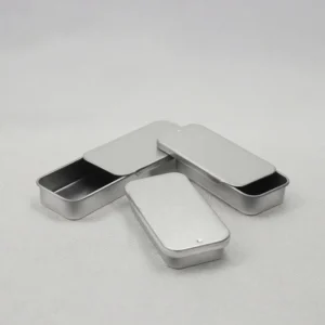 Custom Logo Printed Natural Chewing Gum Metal Tin Box Small Mint Tin Box
