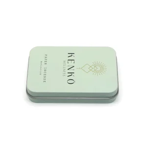 Custom Logo Rectangular Tin Box Metal Tinplate Case Square Tin Box