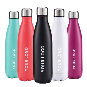 Custom Logo for Insulated Stainless Steel Water Bottle 6 12 Hours Thermal Insulation Eco Friendly for Outdoor Sports