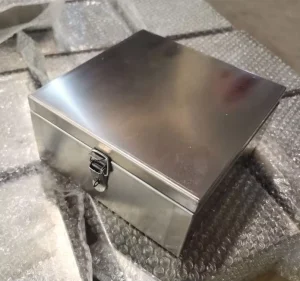 Custom Made 316 304 Stainless Steel Sheet Metal Enclosures Boxes and Cases Manufacturer