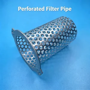 Custom Made SS304 316 Hole Perforated Stainless Tube Pipe Punching Filter Tube Expanded Metal Tubes