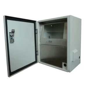 Custom Metal Laser Cut Electrical Control Box Distribution Power Switch Panel Enclosure