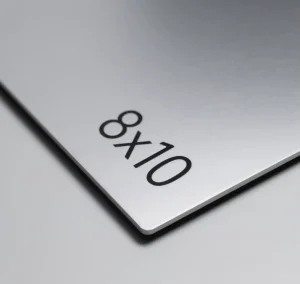 Custom Metal Nameplate Aluminum Heat Transfer Printing No Mold Cost