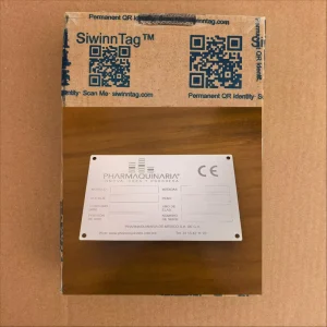 Custom Metal Nameplates Aluminum Alloy Stamping Laser Cut Identification Nameplates for Industrial Equipment Asset Tags Solution