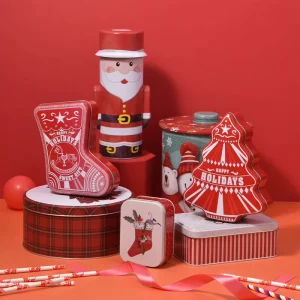 Custom Metal Tin Box for Cake, Chocolate, Candy, Biscuits and Cookies