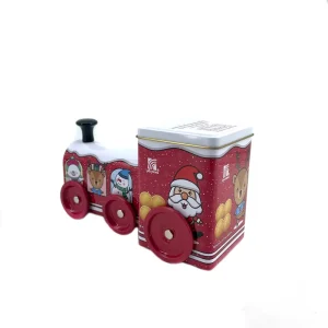Custom Metal Train Tin Box for Gift Packaging OEM Tinplate Toy Box ODM Food Grade Tin Box
