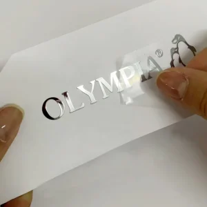 Custom Metal Transfer Sticker DTF UV Gold Sliver Label UV DTF Transfer Sticker Printer for UV Label Sticker Printing