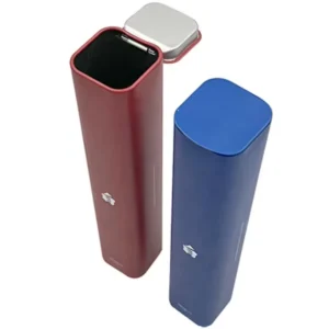 Custom New Design Printing Logo Empty Food Grade Mini Sliding Tins Chewing Gum Tin Mini Candy Mint Tin Box Packaging