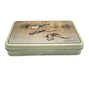Custom Nutritional Supplement Metal Cans Premium Tinplate Packaging Box for Craft Use Recyclable Rectangular Shape Custom Design