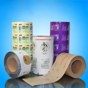 Custom PET/PE Grade Moisture-Proof Laminated Aluminum Foil Bags for Chocolate Chewing Gum Sugar Food Packaging