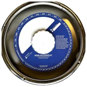 Custom Printed 6.5” 7” Diameter Keg Collar with 2.25” Cutout Non Alcoholic Beer Brewing Paperboard Poster