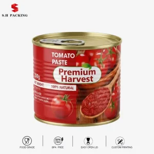 Custom Printed Boite De Conserve En Métal Empty Aluminum Tin Can Manufacturer