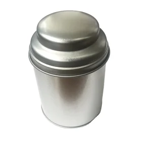 Custom Printed Food Grade 100g Round Tinplate Tea Box for Gifts and Crafts