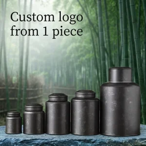 Custom Printed Food Grade Metal Tin Containers for Snacks, Candy, Chocolate, Cookies, Tea, Sugar and Pet Food