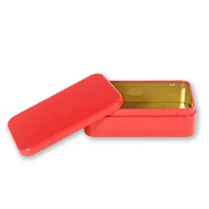 Custom-Printed Metal Tin Box for Playing Cards, Poker, Tarot, and Card Games, 0.23mm Thickness